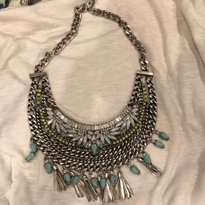 NWOT- bauble bar bib necklace
